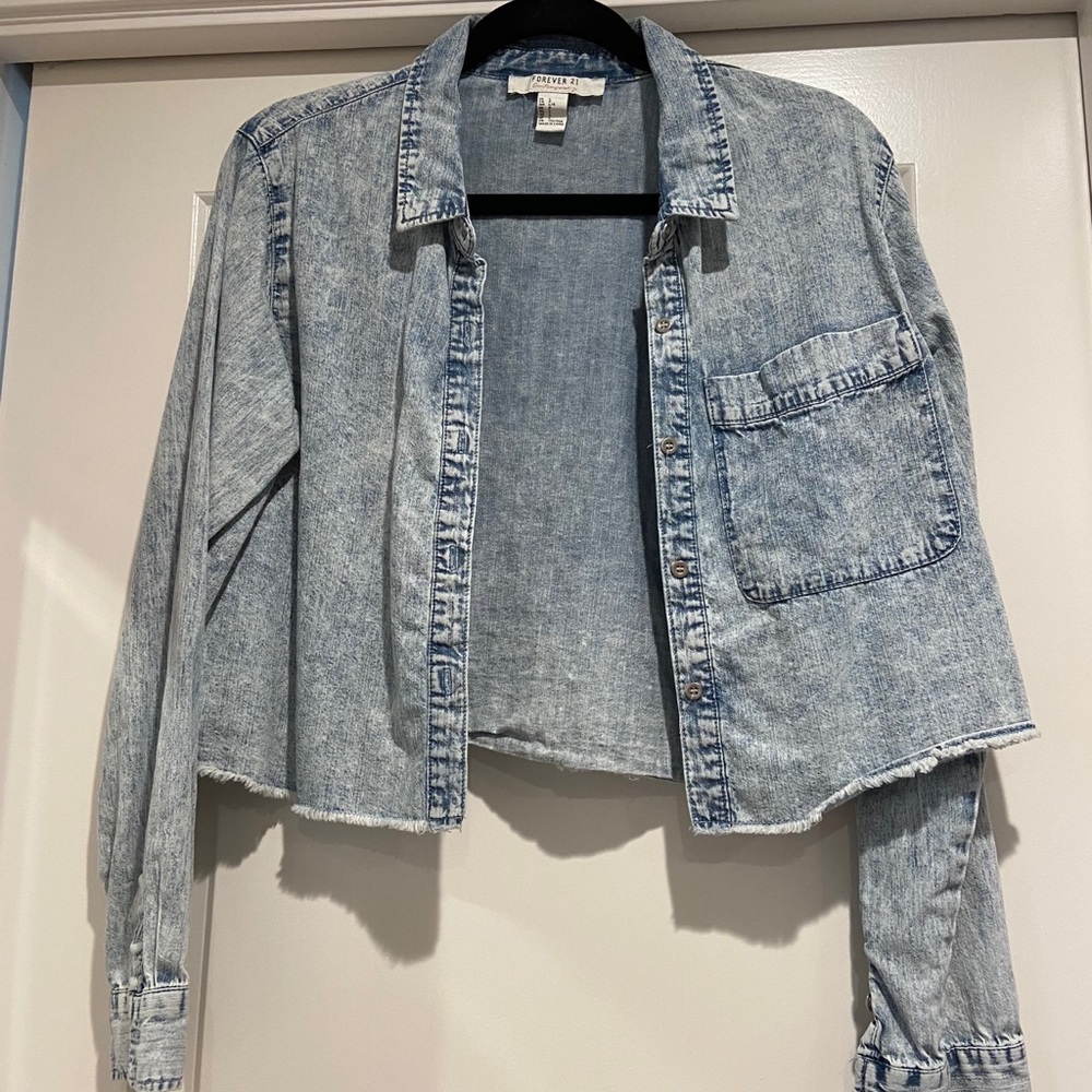 Denim shirt